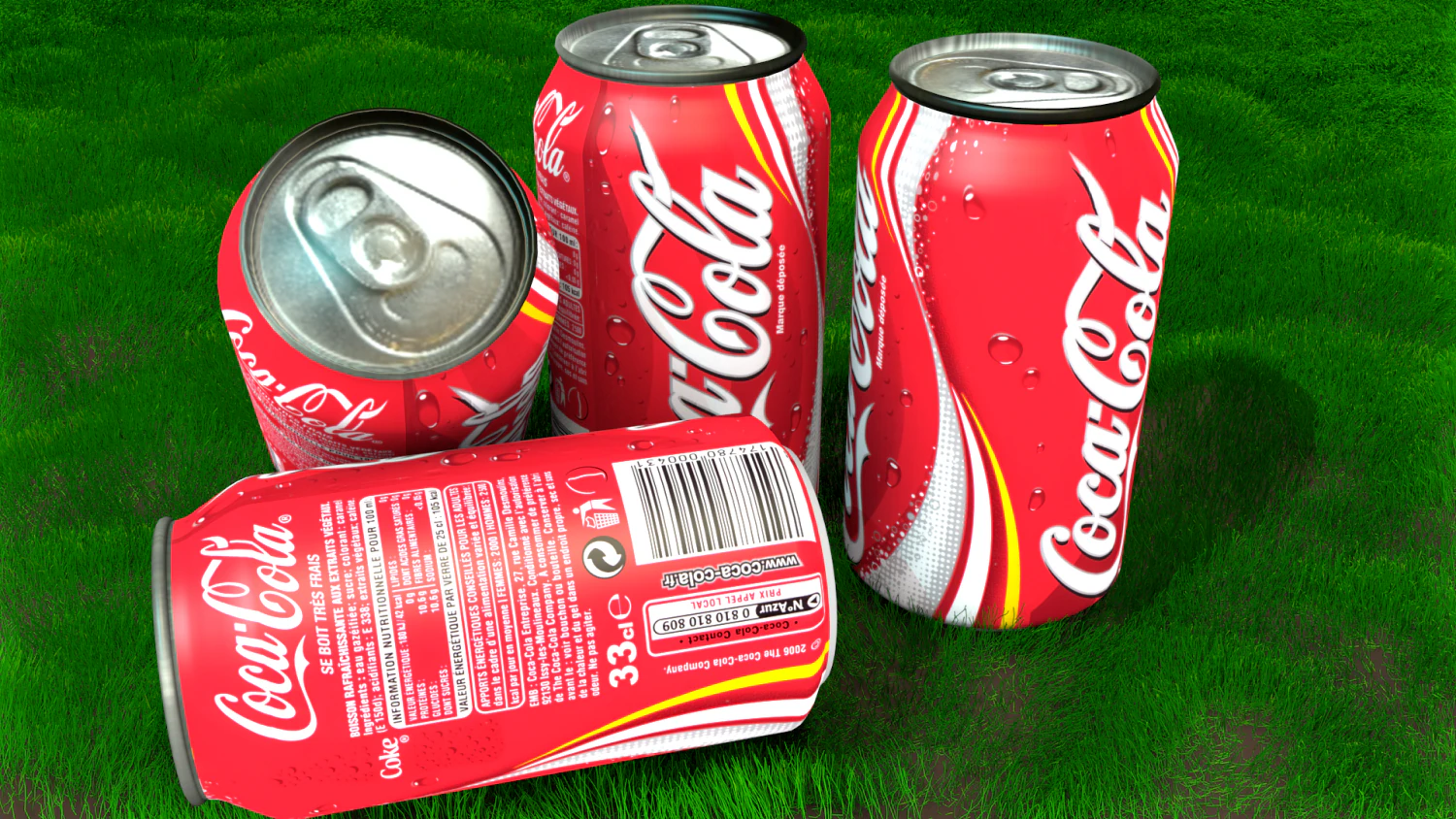 coca-cola 3D Model .c4d .max .obj .3ds .fbx .stl .blend