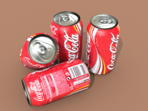 coca-cola Modèle 3D
