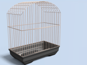 bird cage 3D 模型