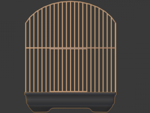 bird cage Modèle 3D