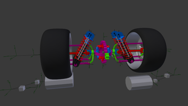 car diferential Model 3D .c4d .max .obj .3ds .fbx .stl .blend 