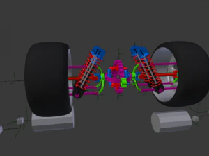 car diferential 3D Model