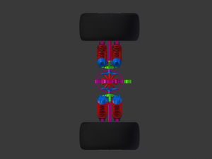car diferential Model 3D