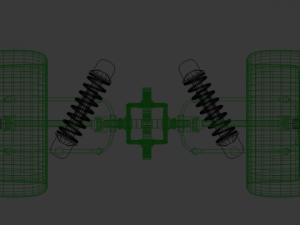 car diferential Model 3D