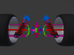 car diferential Model 3D