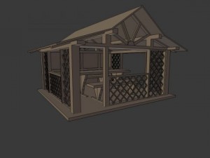 gazebo Modèle 3D