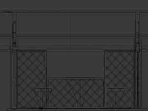 gazebo 3Dモデル