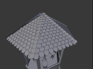 ガゼボ 3Dモデル