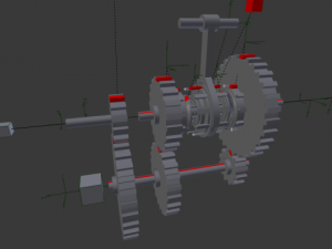 gears box 3D Модель