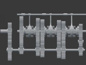 gears box 3D Model