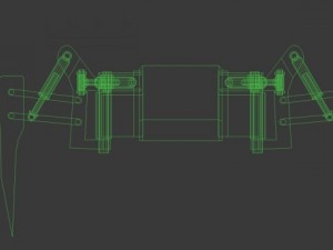 hexapod 3D Модель