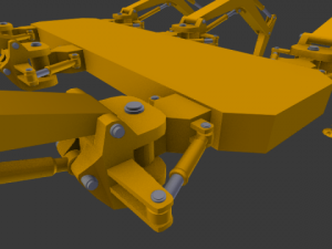 hexapod robot 3D Model