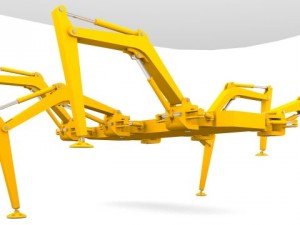 hexapod robot 3D Model