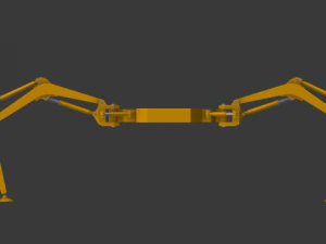 hexapod robot 3D Model