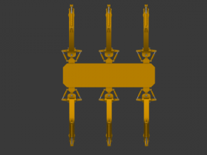 hexapod robot 3D Model