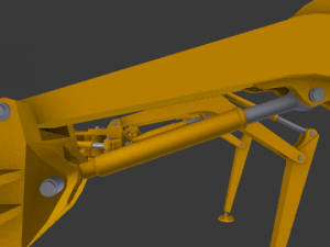 hexapod robot 3D Model