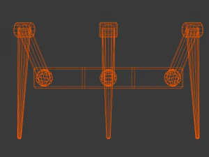 hexapod robot 3D Model