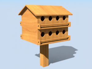 house bird 3D Model