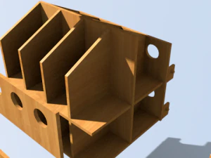 p&aacute;ssaro dom&eacute;stico Modelo 3D