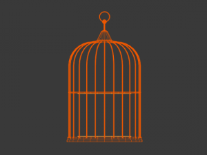 bird cage Modelo 3D