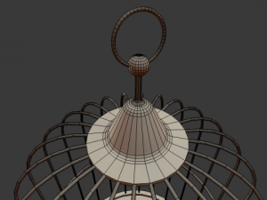 bird cage Modelo 3D