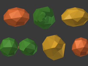 low poly tree 3D Model