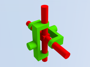 simple mecanizm 3D Model