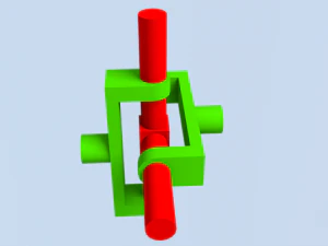 simple mecanizm 3D Model