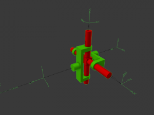 simple mecanizm 3D Model