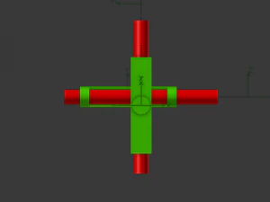 simple mecanizm 3D Model