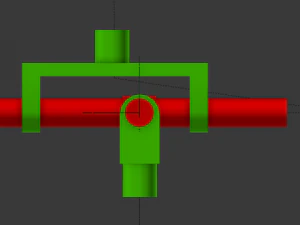 simple mecanizm 3D Model