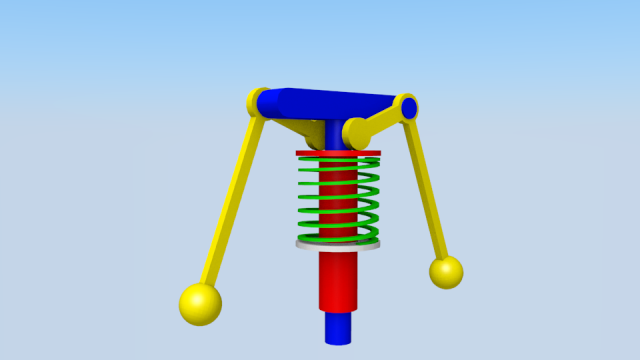 simple mecanizm Modelo 3D .c4d .max .obj .3ds .fbx .stl .blend 