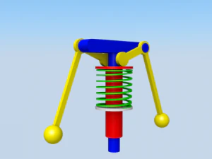 simple mecanizm 3D Model