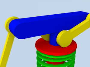 simple mecanizm Modelo 3D