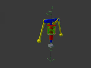 simple mecanizm 3D Model