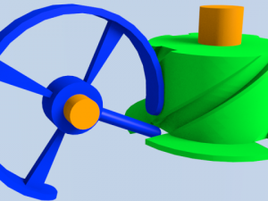 simple mecanizm Modèle 3D