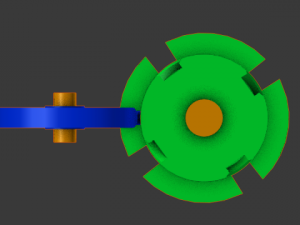 simple mecanizm Modelo 3D