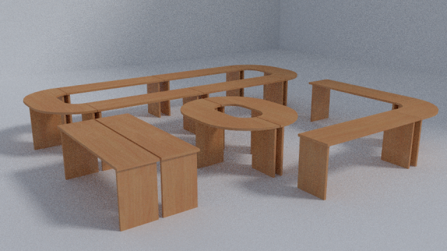 office pack Modèle 3D .c4d .max .obj .3ds .fbx .stl .blend 