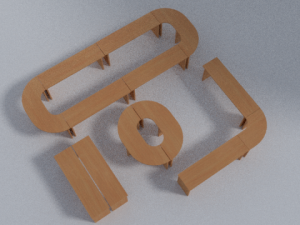 office pack Modèle 3D
