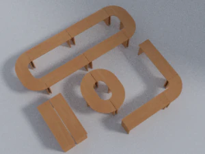 office pack 3D Model