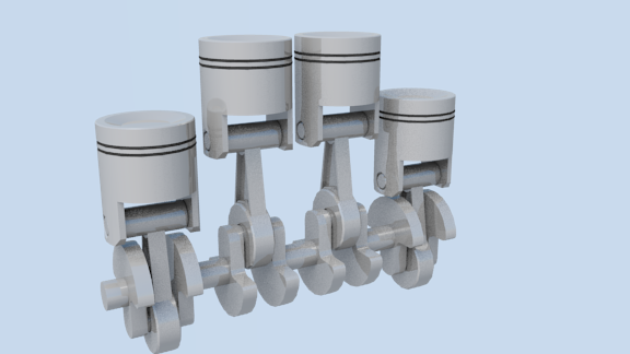 engine 3D-Modell .c4d .max .obj .3ds .fbx .stl .blend 