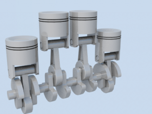 engine 3D Model