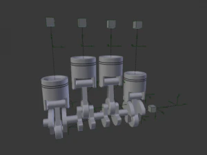 engine 3D Model