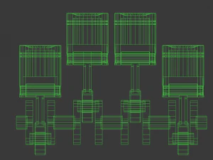 engine 3D Model