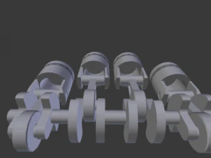 engine 3D Model