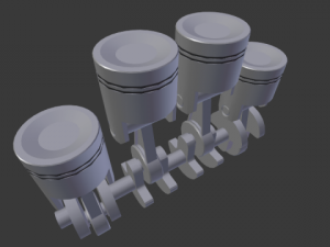 engine 3D-Modell