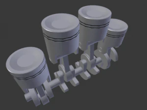 engine 3D Model