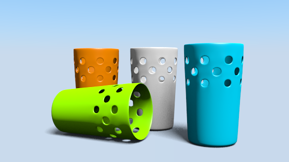 glass 3D 模型 .c4d .max .obj .3ds .fbx .stl .blend 
