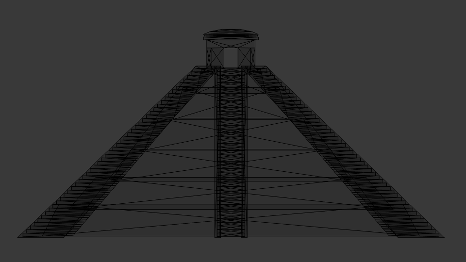 3d модель пирамиды
