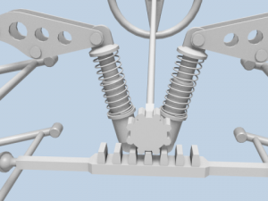 car suspension 3Dモデル